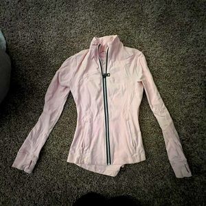 Lulu Pink Zip Up